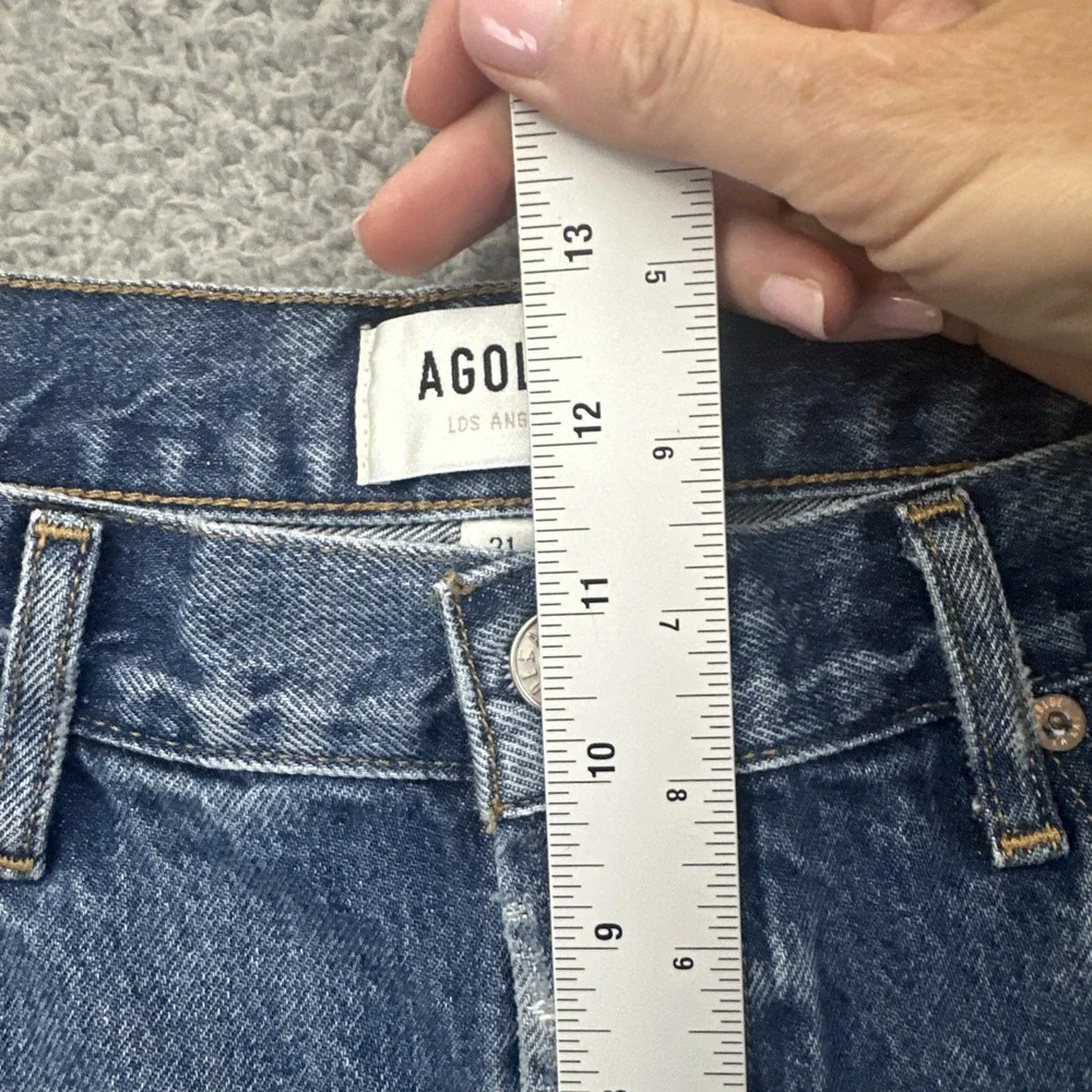 Agolde Parker Denim Jean High Rise Shorts 2
